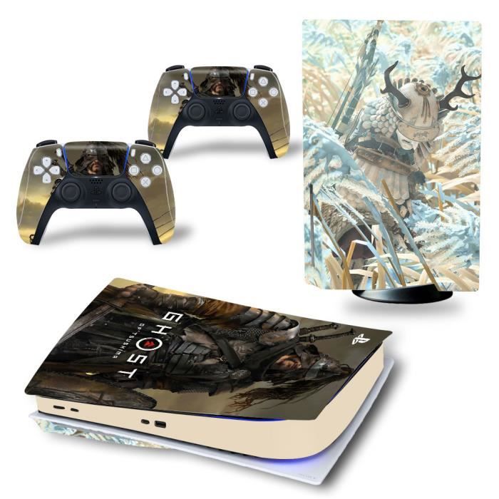 Autocollants PS5 en vinyle pour console et manette, PS5 pour console et