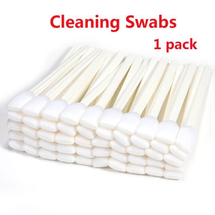 50 Tampons Nettoyage Imprimante Roland Mimaki Mutoh - Résistants Solvants 130mm