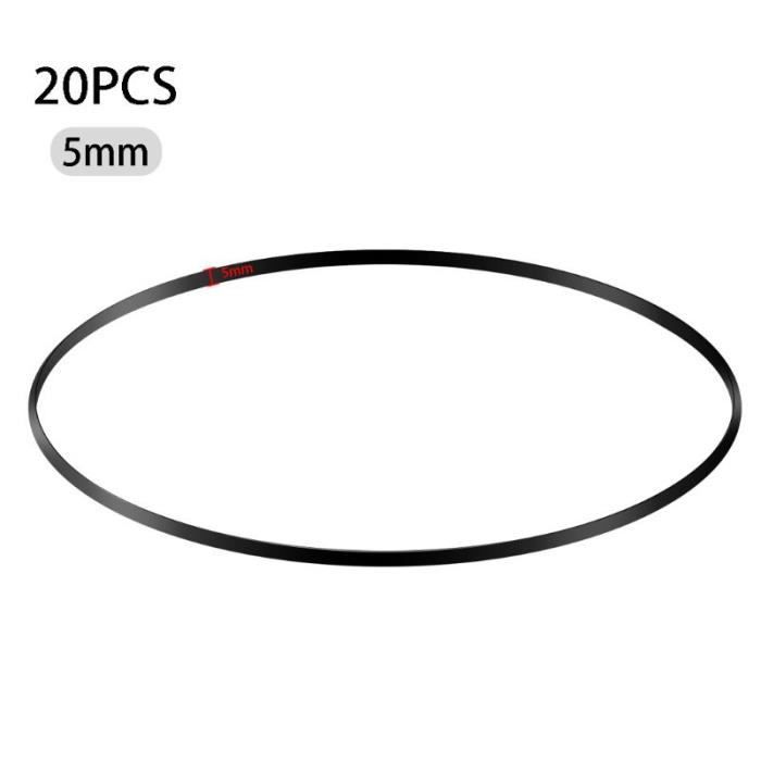 Courroie Noire Pour Platine Vinyle DUAL 197x4,2x0,6 Mm – Compatible Divers Modèles