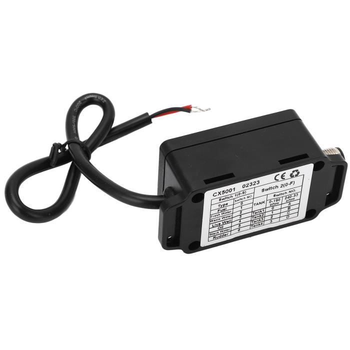 Connecteur NMEA2000 En T - 3 Ports, 5 Broches, Filetage M12 - Étanche IP67 - Pour Réseaux Marins