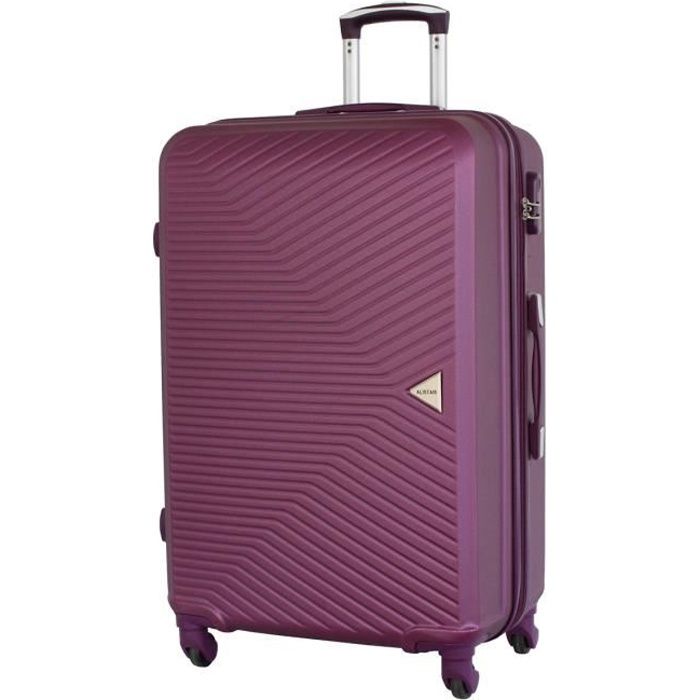alistair "iron" valise grande taille 75 cm - violet