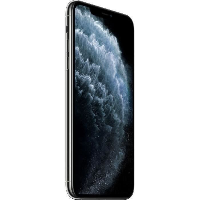 APPLE iPhone 11 Pro Max 256 Go Argent - Reconditionné - Etat correct