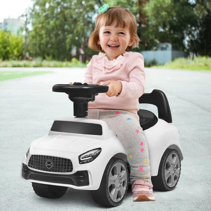 Costway Voiture A Pousser Porteur Voiture Avec Musique Et Klaxon Pour Bebe De 19 A 36 Mois Blanche Cdiscount Jeux Jouets Costway Voiture A Pousser Porteur Voiture Avec Musique Et Klaxon Pour Bebe De 19 A 36 Mois Blanche Cdiscount Jeux Jouets