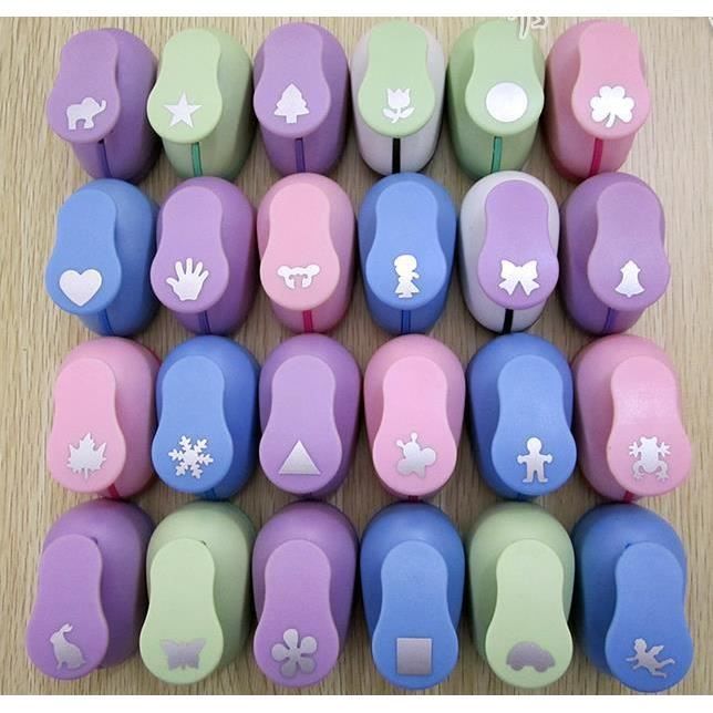 Perforatrices Forme Cœur 3 Tailles - 9mm, 15mm, 23mm - Pour Scrapbooking, DIY, Cartes - Lot De 3