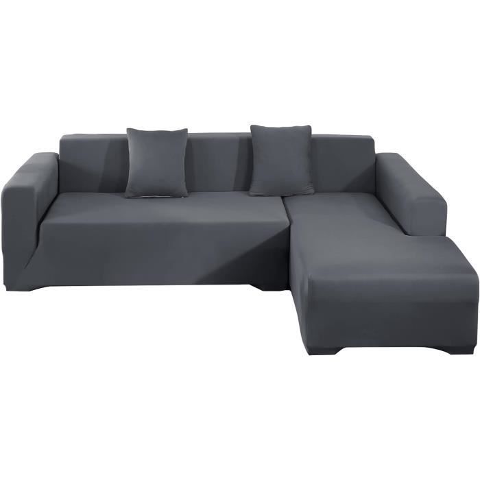 WWQQKJ Housse Fauteuil Relax 2 Places Beige – Imperméable Extensible Avec Poches Latérales