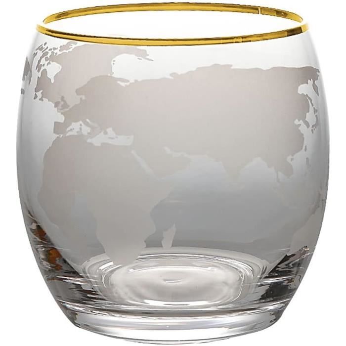 Verres à whisky, verres à whisky peints, verres à whisky colorés à l'ancienne, pour