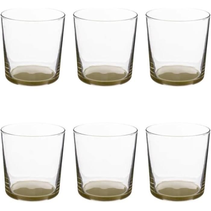 Lot De 6 Verres à Vin "Mona" 25cl Transparent - Maison