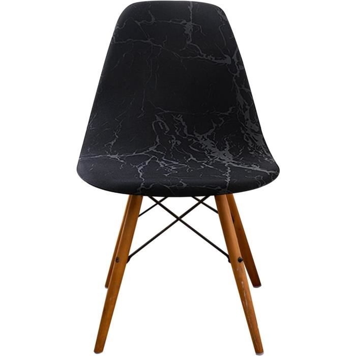 Housses De Chaise Extensibles Gris Beige - Lot De 1, 2 Ou 4 - Pour Salle à Manger, Mariage, Restaurant - Style Scandinave - 4