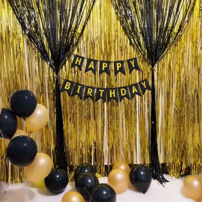 Diy Decoration De Fete D Anniversaire Ballon Fleuret Rideaux Tirez Le Drapeau 1938 Cdiscount Maison