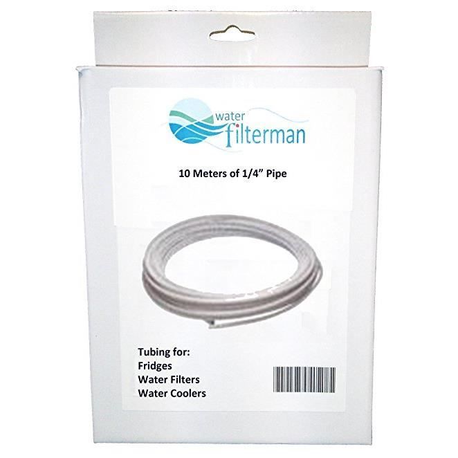 Tuyau Eau 10 Mètres Réfrigérateur 1/4" Tubes Pour Réfrigérateurs Style Américain / Eau Par Osmose Inverse Filtres / Aquariums