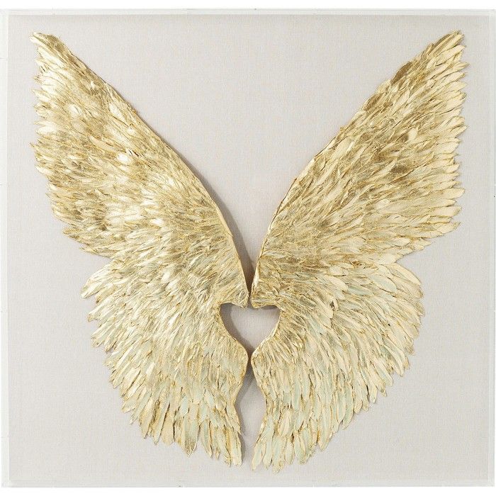 Broche Vintage Dragonfly - Ailes Détaillées Dorées Et Blanches - Occasion