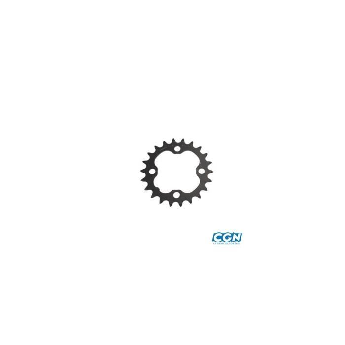 PLATEAU VTT 4BRA D.64 POUR SUNRACE 22DTS TRIPLE INTERIEUR NOIR ACIER