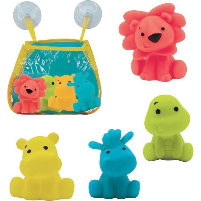 HMCEY Filet De Rangement Jouets Bain Bébé Panda - Organisateur Avec 2 Crochets Adhésifs
