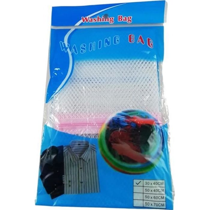 Trousse Filet de Lavage Linge Sous Vêtement Costume Machine à Laver 30x40cm