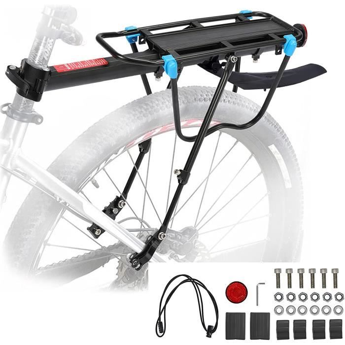 Porte bagage v lo arri re avec capacit 50kg r glable porte