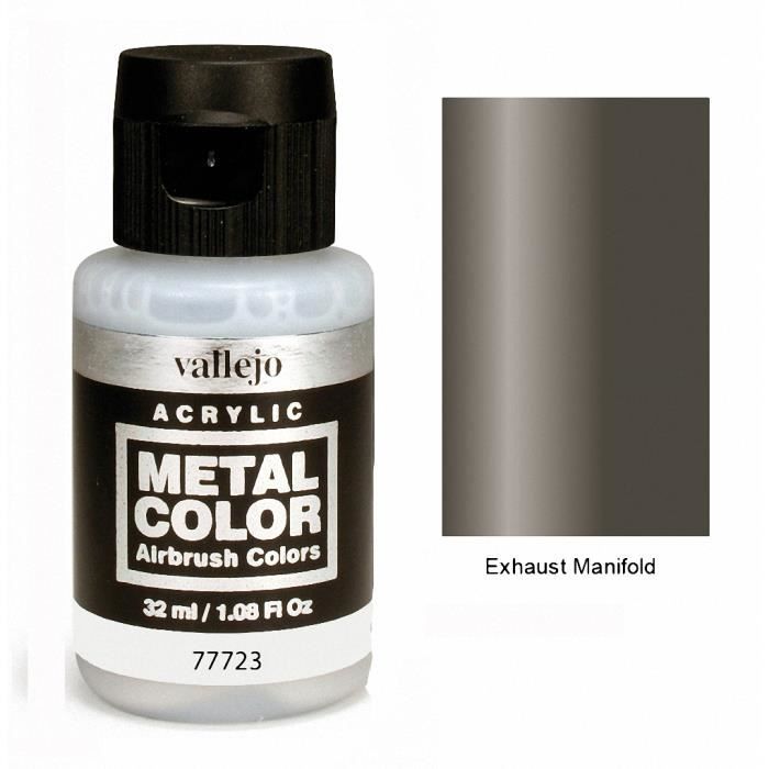 Peinture acrylique pour modlisme - VAL77723 Metal Color - Exhaust Manifold - 32 ml - Base d'eau non toxique - Cdiscount Beaux-Arts et Loisirs cratifs Peinture acrylique pour modlisme - VAL77723 Metal Color - Exhaust Manifold - 32 ml - Base d'eau non toxique - Cdiscount Beaux-Arts et Loisirs cratifs