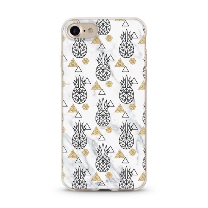 coque iphone 7 marbre ananas coque iphone 7 marbre ananas