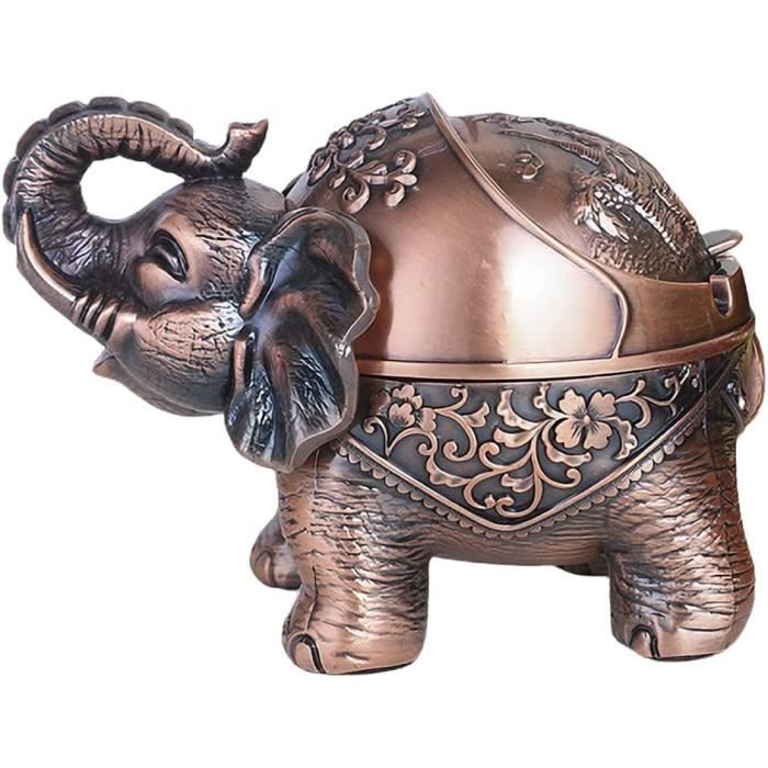 Cendrier En Bois Avec Couvercle, Coupe-vent, 9 X 4 Cm