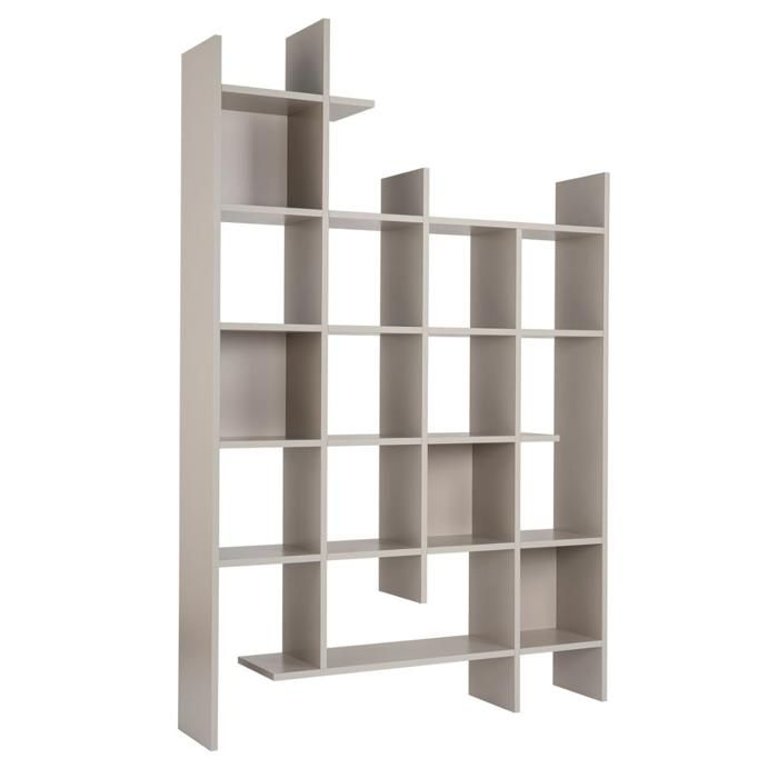 CALICOSY - Etagère 18 tablettes H188 cm - Manco - Sandstone CALICOSY - Etagère 18 tablettes H188 cm - Manco - Sandstone