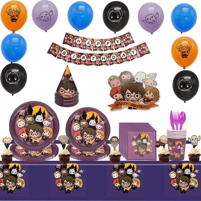 Harry Potter – Super Pack De 5 Décorations De Fête Magique – Conquest Journals, Neuf