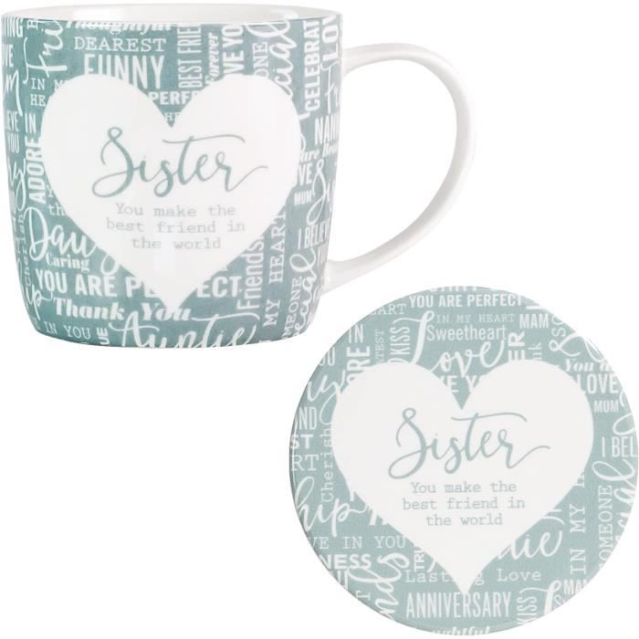 Tasse et sous tasse Chats Pêche par Dubout