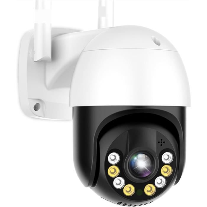 Caméra De Surveillance Extérieure PTZ IP Wifi HD 8MP/4K, Dispositif De Sécurité