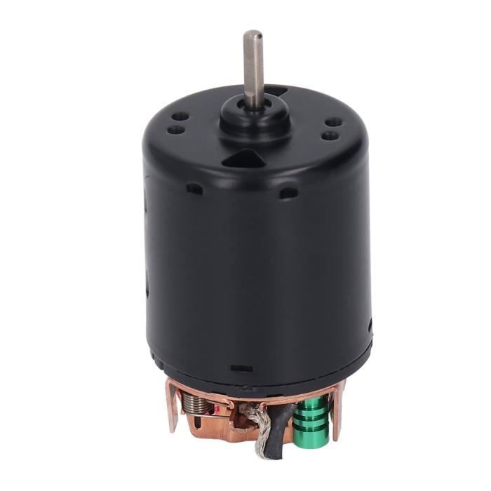 Moteur sans balais télécommandé, moteur brossé 550, contrôleur de vitesse électronique brossé 360 A, ESC pour voiture télécommandée 1/10 sans balais (12T