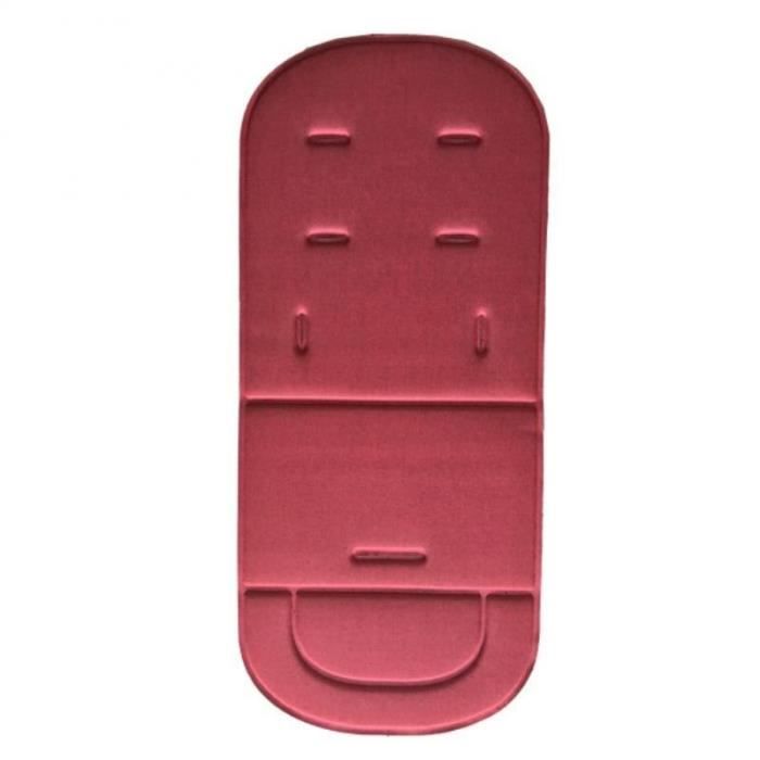 Coussin De Siège Universel Pour Poussette Et Siège Auto - Doux, Respirant, Taille 80x35cm - Lavable, Avec Fentes Pour Harnais - 3
