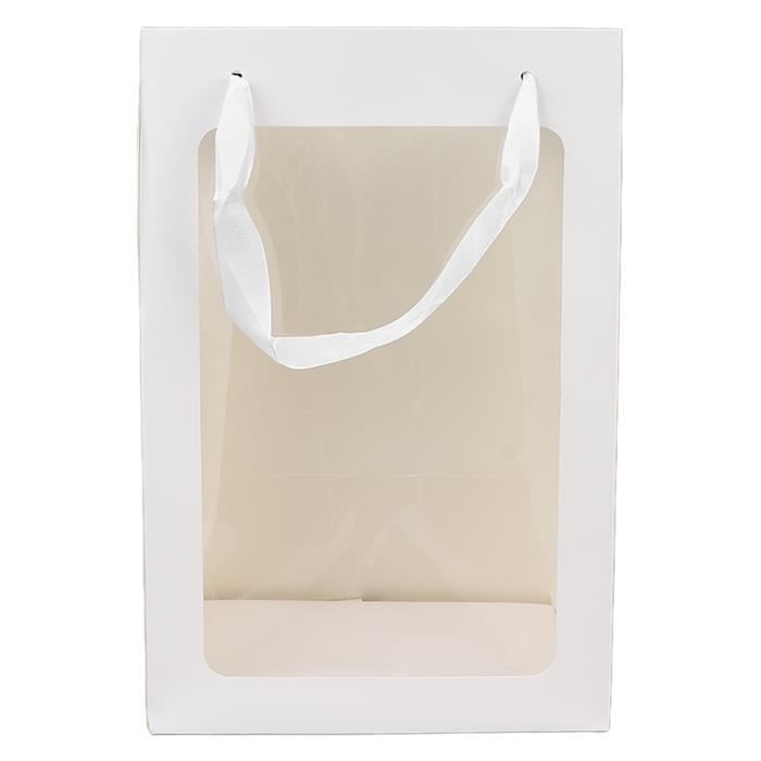 sachet cadeau transparent