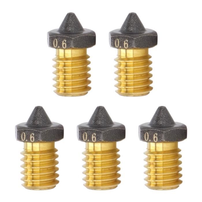 Creality Lot 20 Buses Imprimante 3D | Laiton | 0.2mm à 1.0mm | Compatible Ender 3/5/6