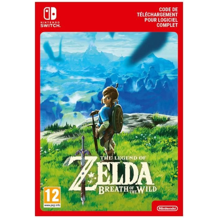 The Legend of Zelda: Breath of the Wild • Code de téléchargement pour Nintendo Switch