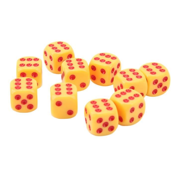 Bescon Dés Précision 14,3 Mm Blanc Uni Lot De 2 - Backgammon Professionnel