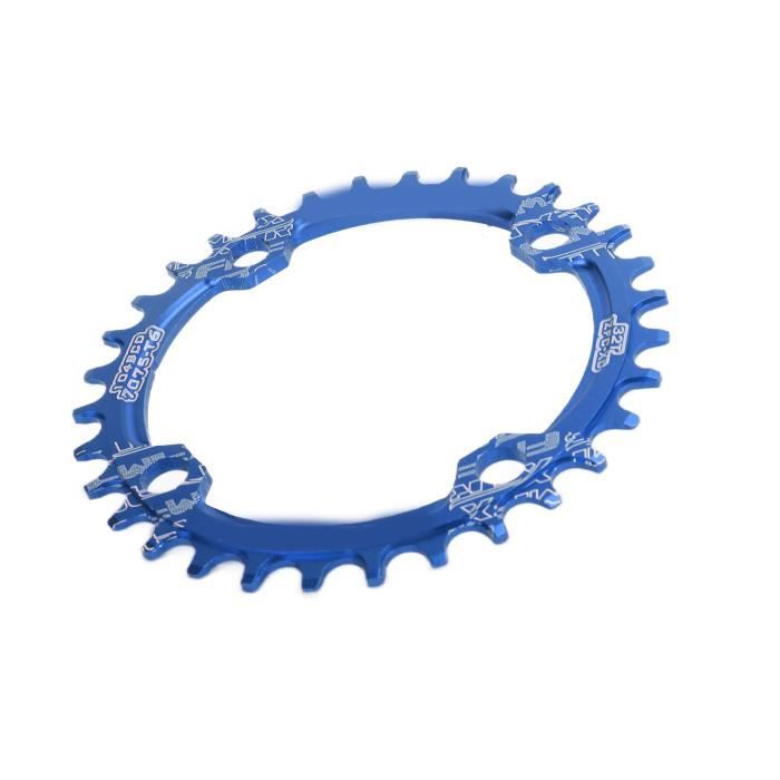 Plateau VTT Rond MOTSUV 104mm Alu 7075-T6 – 7-12 Vitesses CNC