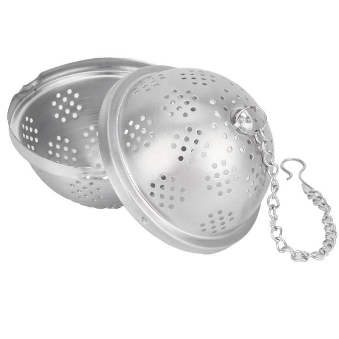 Passoire à assaisonnement à épices Passoire à mailles super fines, passoire à thé en acier inoxydable, panier de séparation pour assaisonnements à soupe, filtre à épices, infuseur Passoire à assaisonnement à épices Passoire à mailles super fines, passoire à thé en acier inoxydable, panier de séparation pour assaisonnements à soupe, filtre à épices, infuseur