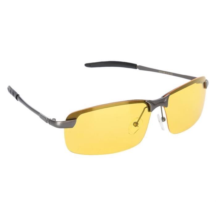 Lunettes De Soleil DUNLOP Polarisées Miroir - Pour Le Jour Et La Conduite De Nuit - Vintage Avec étui