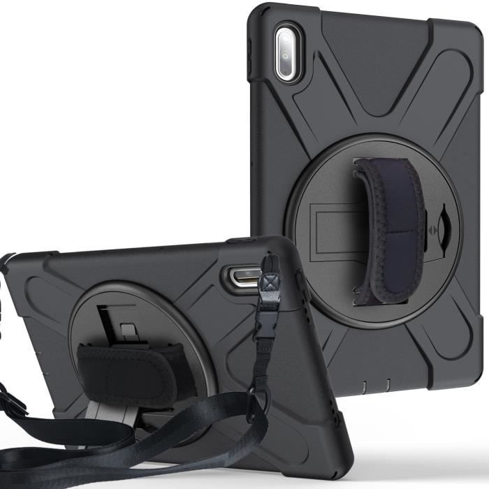 Housse Huawei MatePad 10.4 Pouces | Cuir PU Avec Motif Papillon | Porte-Cartes, Support Réglable | Bleu Foncé - 3