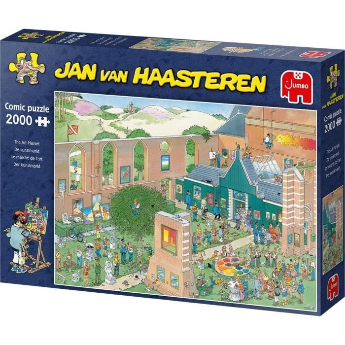 Puzzle JUMBO Jan Van Haasteren 2000 pièces Caricatures