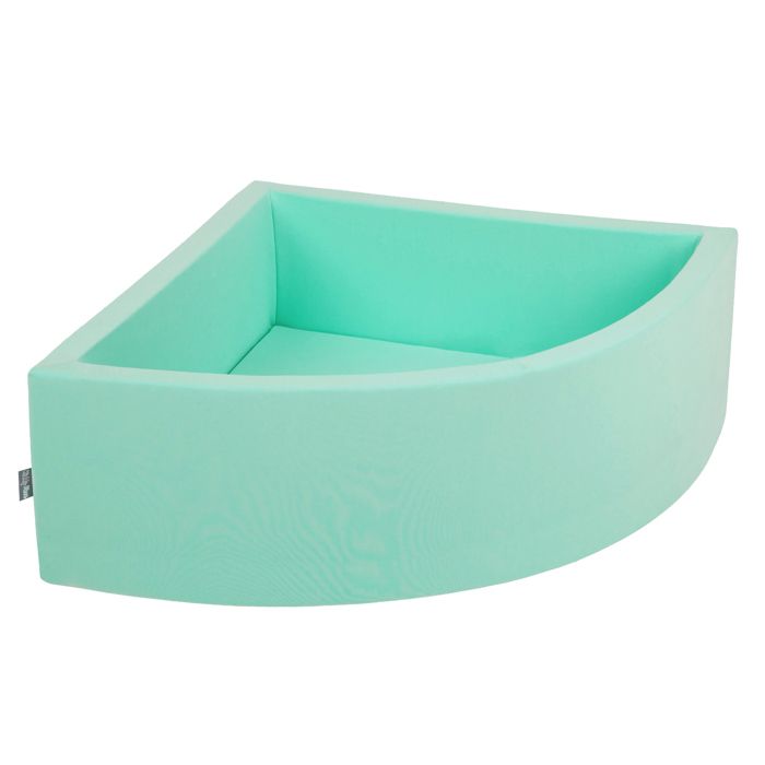 Piscine Balles Coin Piscine à Balles KiddyMoon Angle 90x30 Cm - Housse Lavable - 200-300 Balles Incluses Jeu D'éveil Enfant