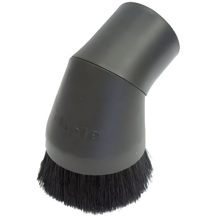 Brosse Ronde Pour Aspirateur Miele - Compatible C2 & Eco Line Plus - 35 Mm - Poils Nylon - Tête Pivotante