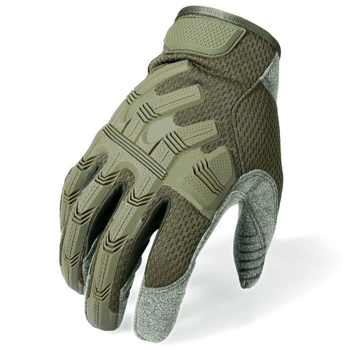 Gants De Moto Demi-Doigts Homme – Protection Articulations Renforcées, Cuir Respirant, Ajustement Réglable | Conduite été, Look Sportif - 9