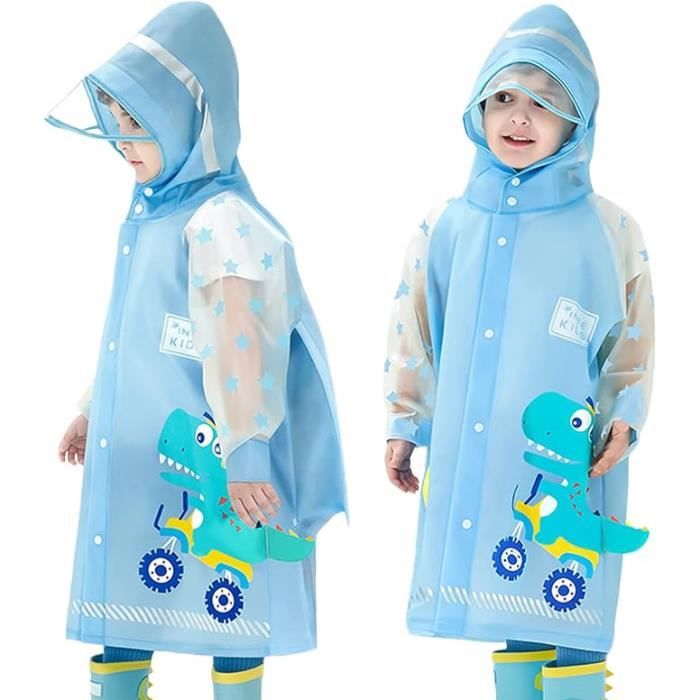 Poncho imperméable animaux (enfant à vélo, activités extérieurs