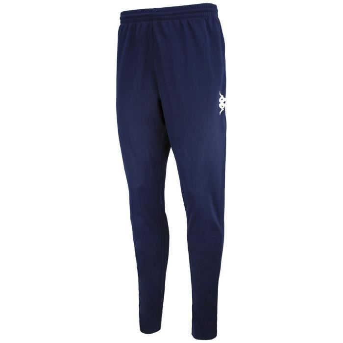 Pantalon dentraînement ultra-fit Kappa - Homme - Bleu marine/argenté