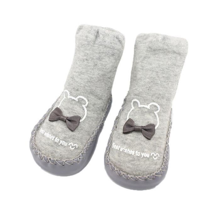 Chaussettes Coton Polyester Douces Chaussettes Antidérapantes