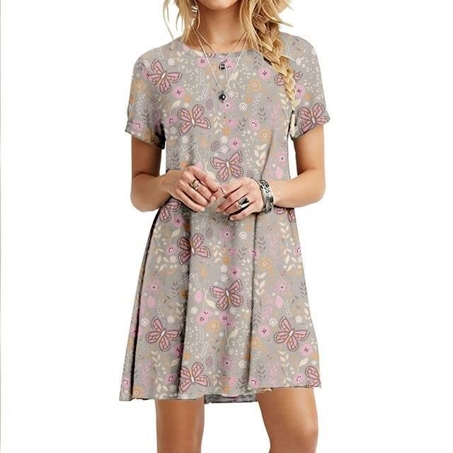 Chemise De Nuit Femme En Modal - Imprimé Cœur Et Chat - Manches Courtes - Col V - Tissu Doux Et Léger - Taille S-XXL