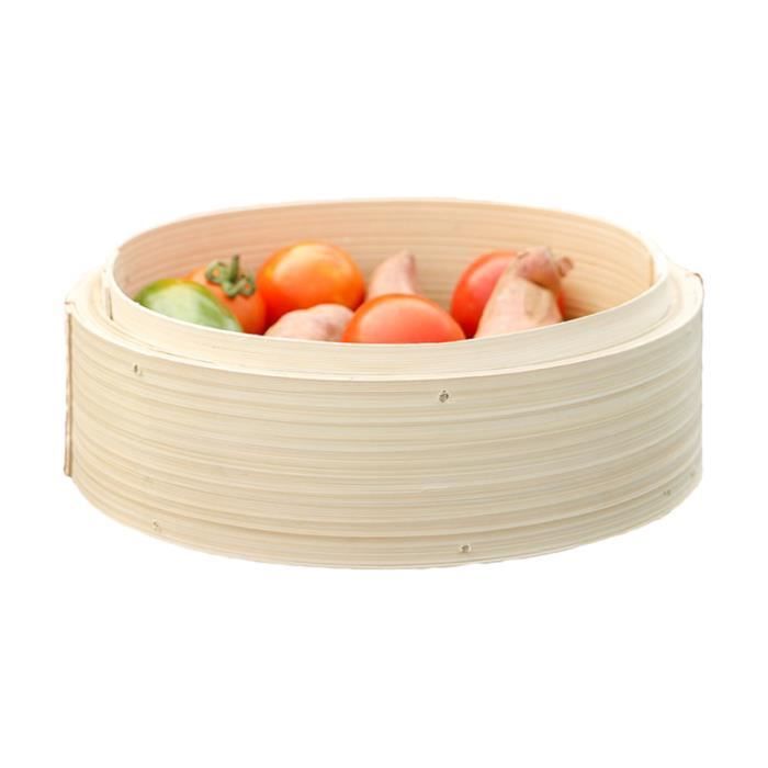 AMOYER - 50 Papiers Vapeur En Bambou 6 Pouces, Non Collants, Pour Cuisson à La Vapeur, Dim Sum, Respectueux De L'environnement