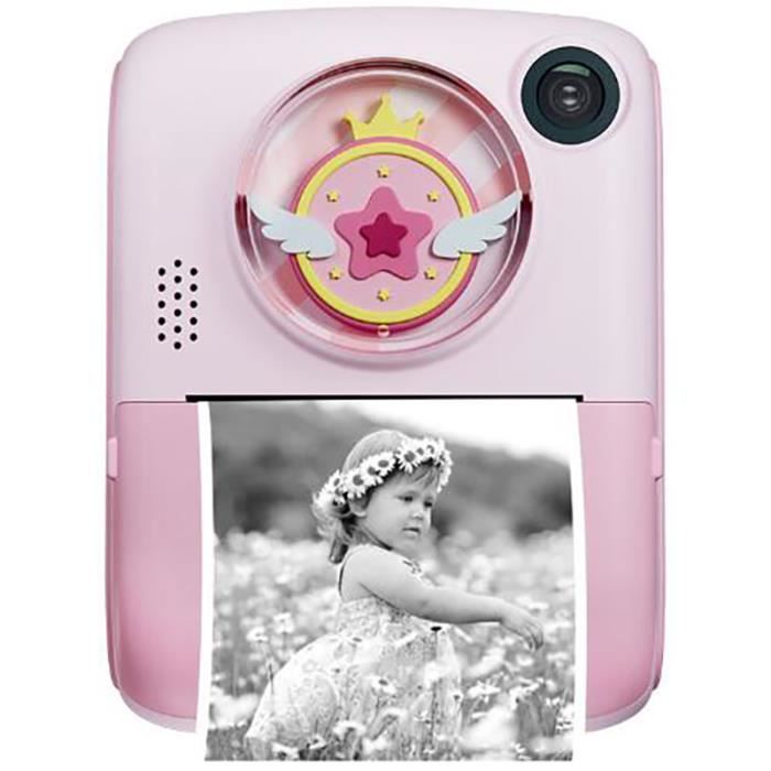 RUMOCOVO® Appareil Photo instantané à impression thermique pour enfants, 1080P, Photo numérique