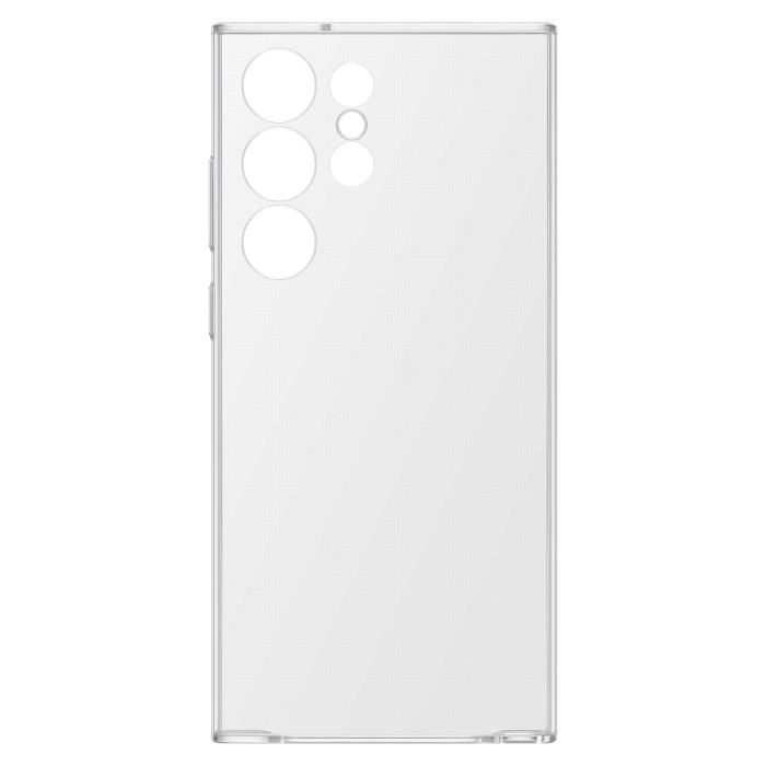 Coque pour Galaxy S23 Ultra Silicone Anti-jaunissement Samsung Clear Transparent