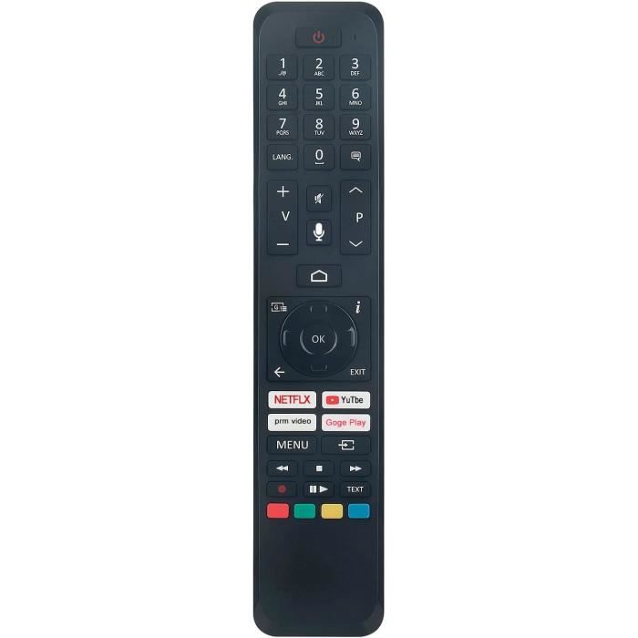Telecomando Vocale Originale TCL RC802V FUR6 Per TV - Controllo RF, Compatibile Con Molti Modelli