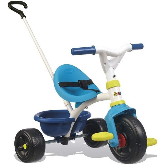 Tricycle évolutif SMOBY Baby Balade 2 - Bleu pour garçon - A partir de 10  mois - Cdiscount Sport