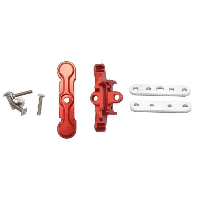Supporto Motore In Alluminio Rosso Per Traxxas MAXX 1/10 (Originale 8960) - 3